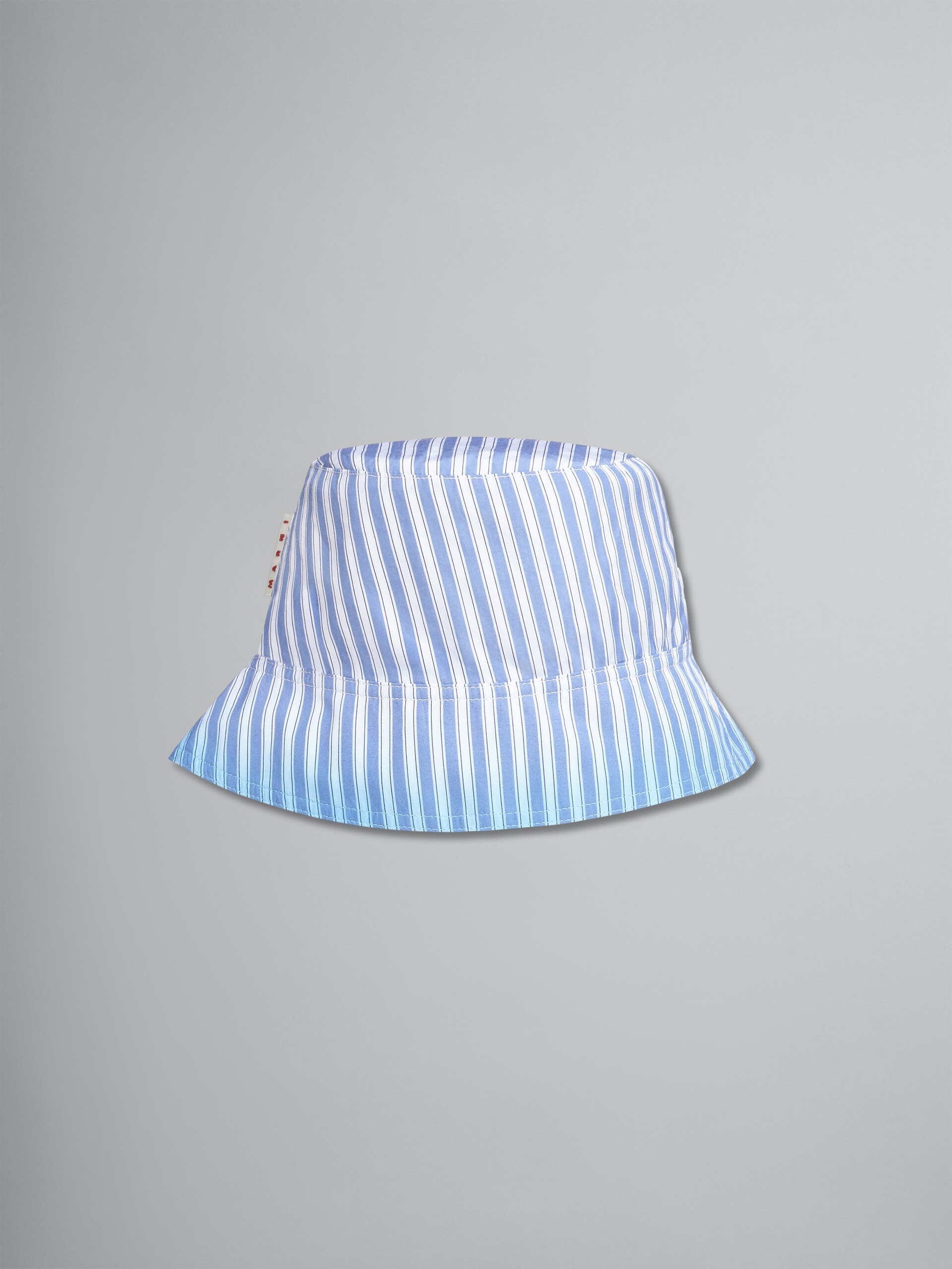 DIP-DYED POPLIN BUCKET HAT - 1