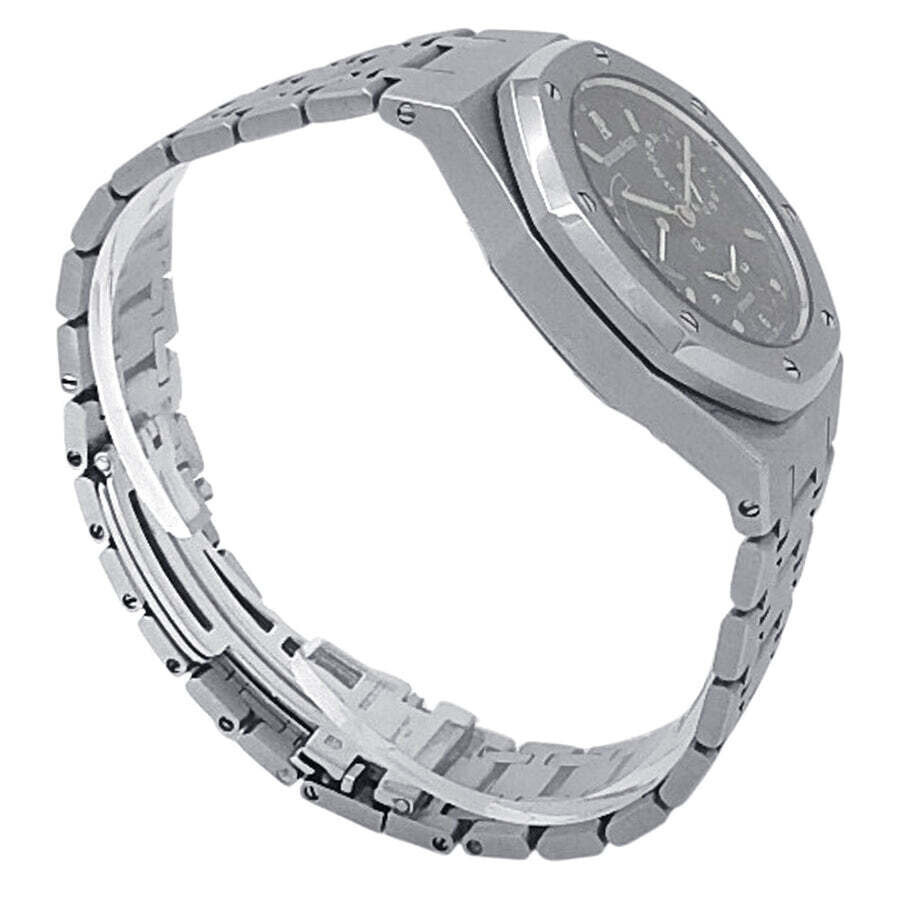 Pre-owned Audemars Piguet Royal Oak Dual Time Automatic Blue Dial Men's Watch 25730ST.OO.0789ST - 3