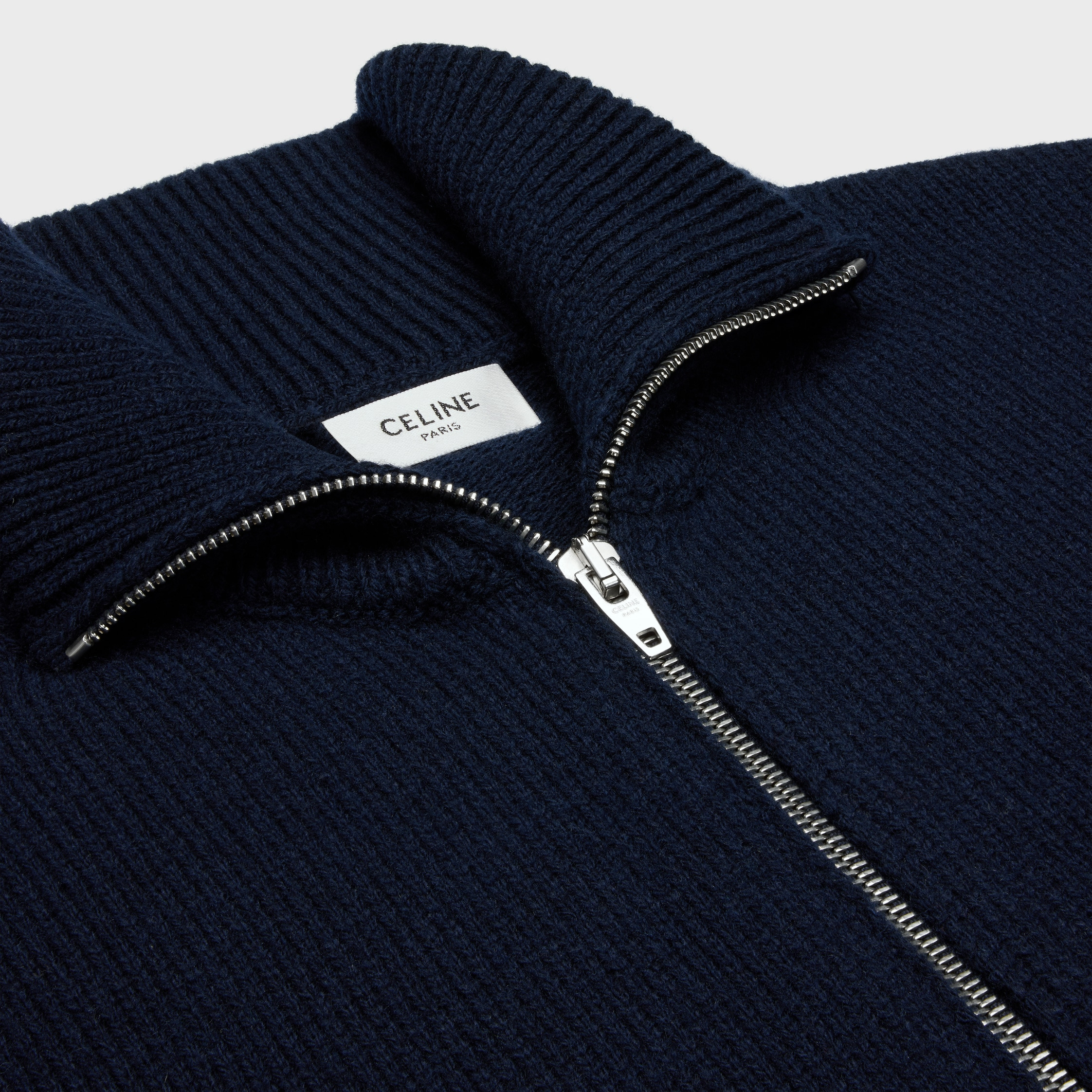 triomphe trucker sweater in wool cashmere - 3