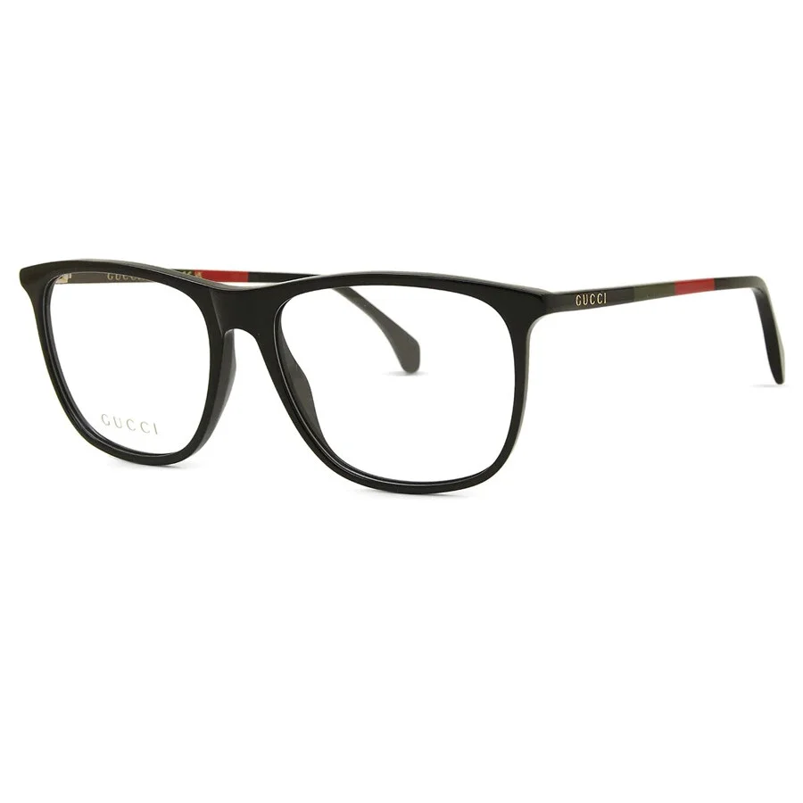 Gucci Demo Square Men's Eyeglasses GG0554O 009 55 - 1