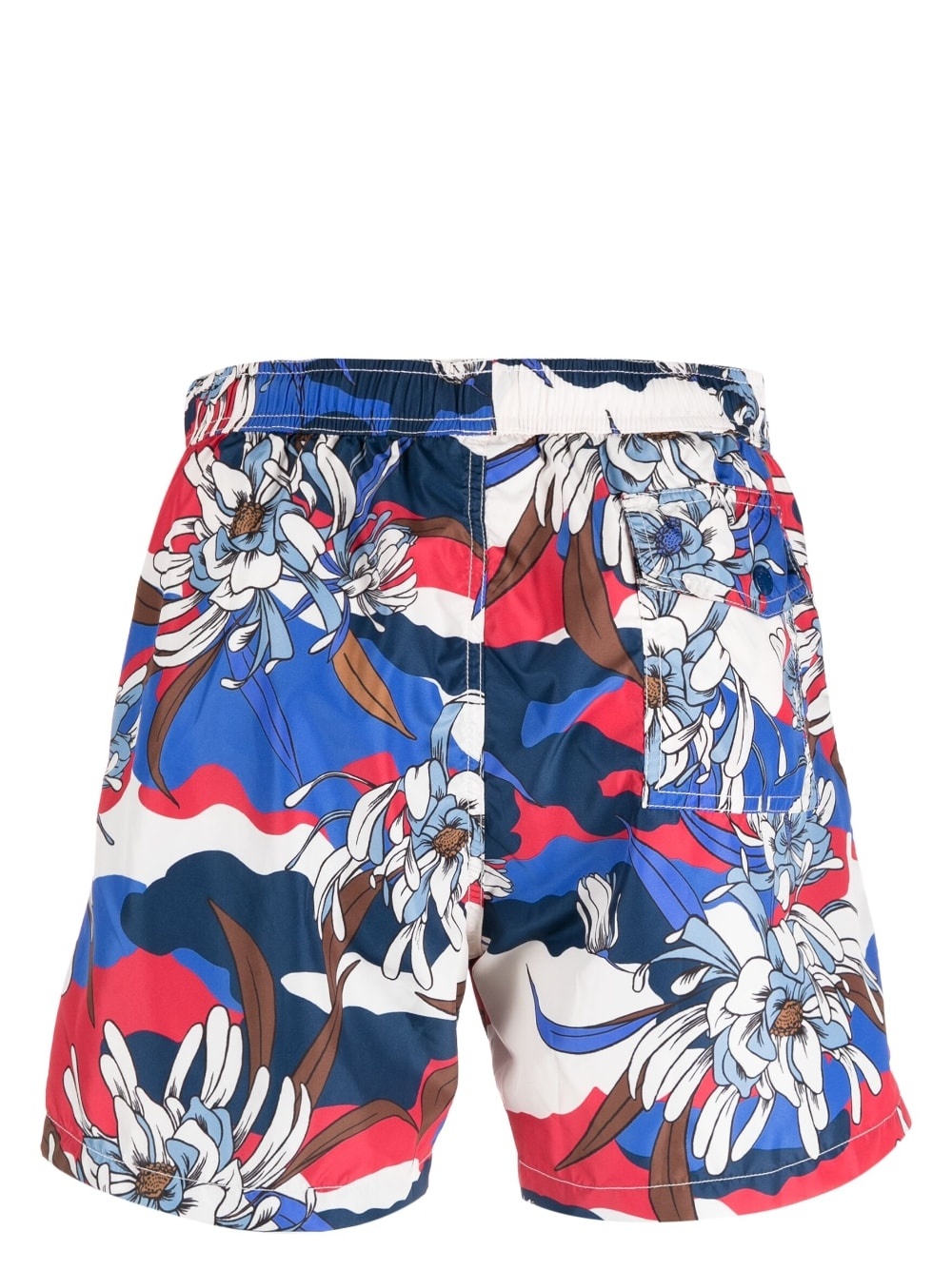 graphic-print swim shorts - 2