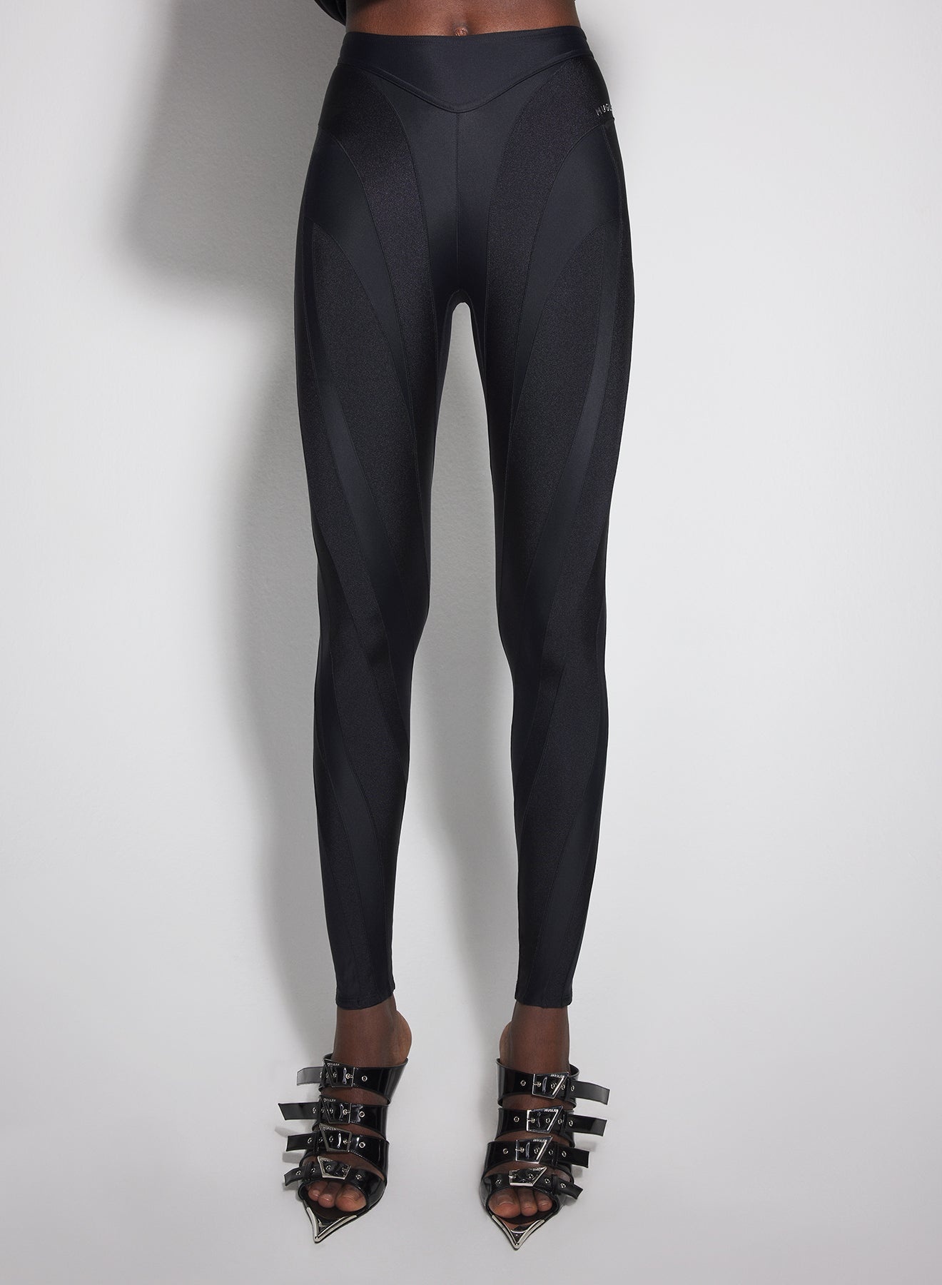 black spiral leggings - 2