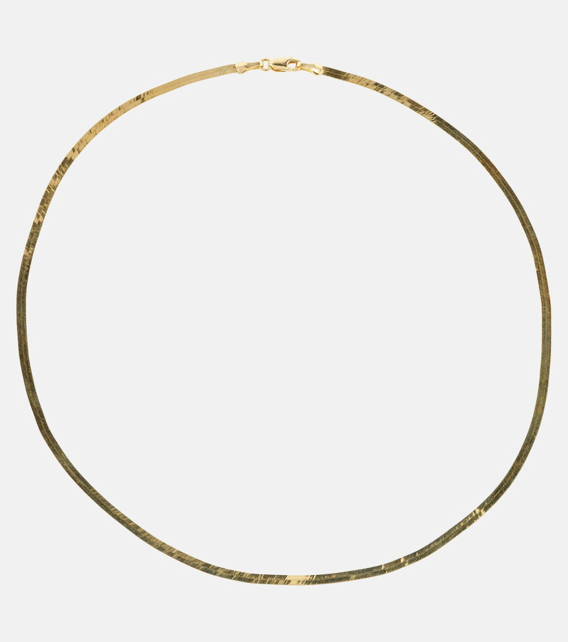 Golden Glow 10kt gold chain necklace 1