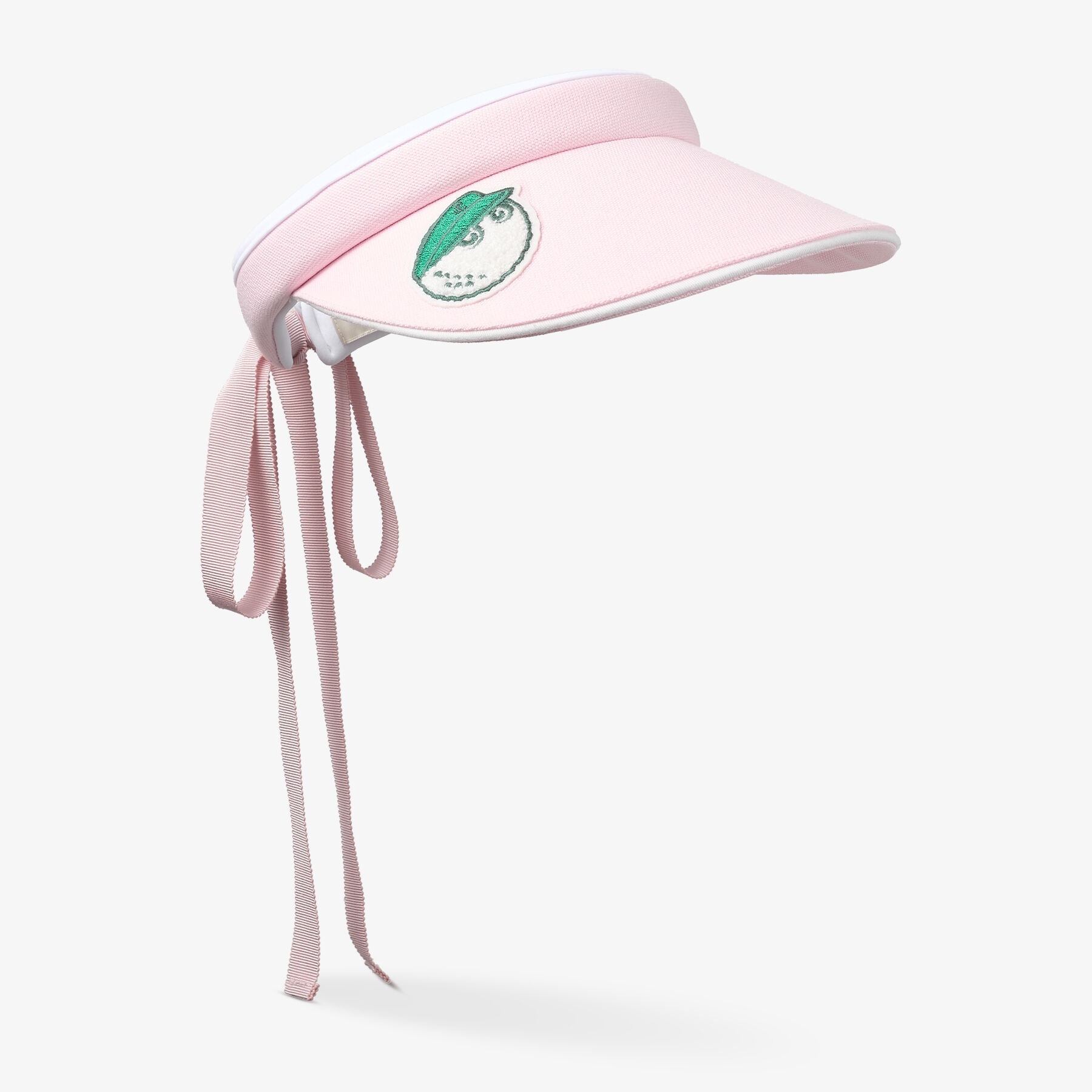 Jimmy Choo / Malbon 2.0 Visor
Malbon Pink Embroidered Visor - 3