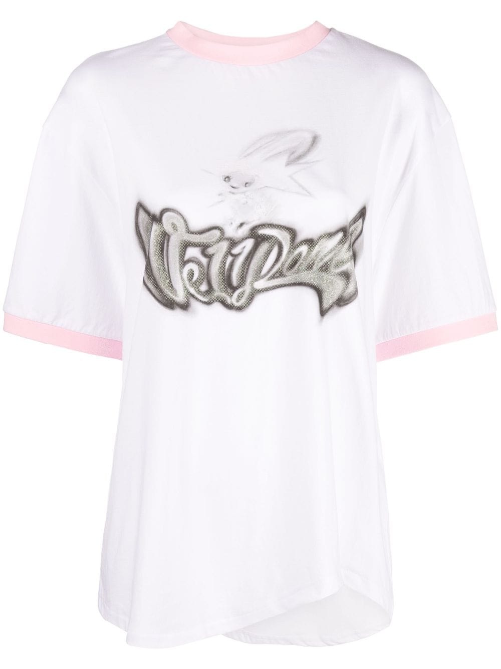 Monster logo-print T-shirt - 1