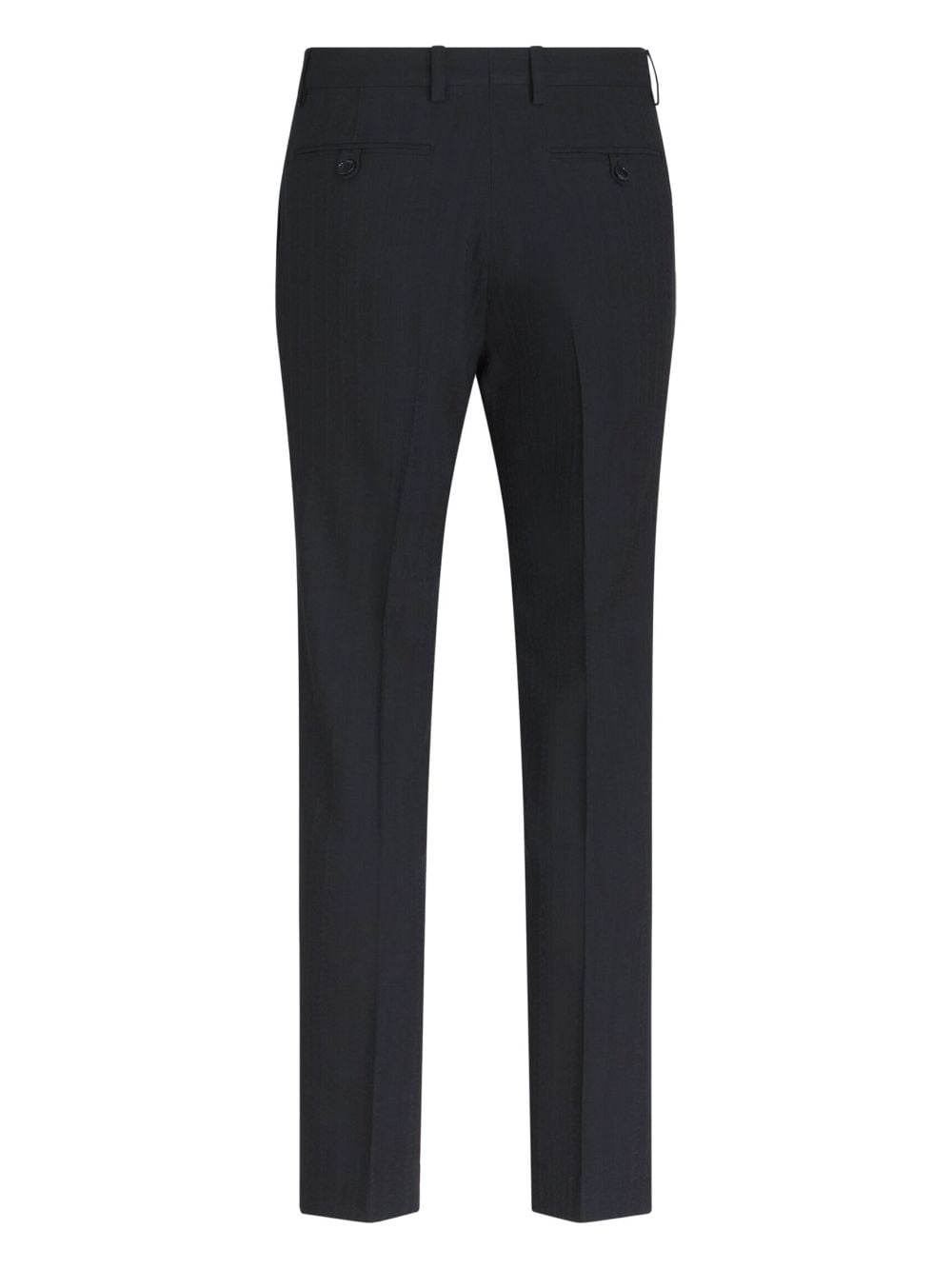 pressed-crease tailored trousers - 5
