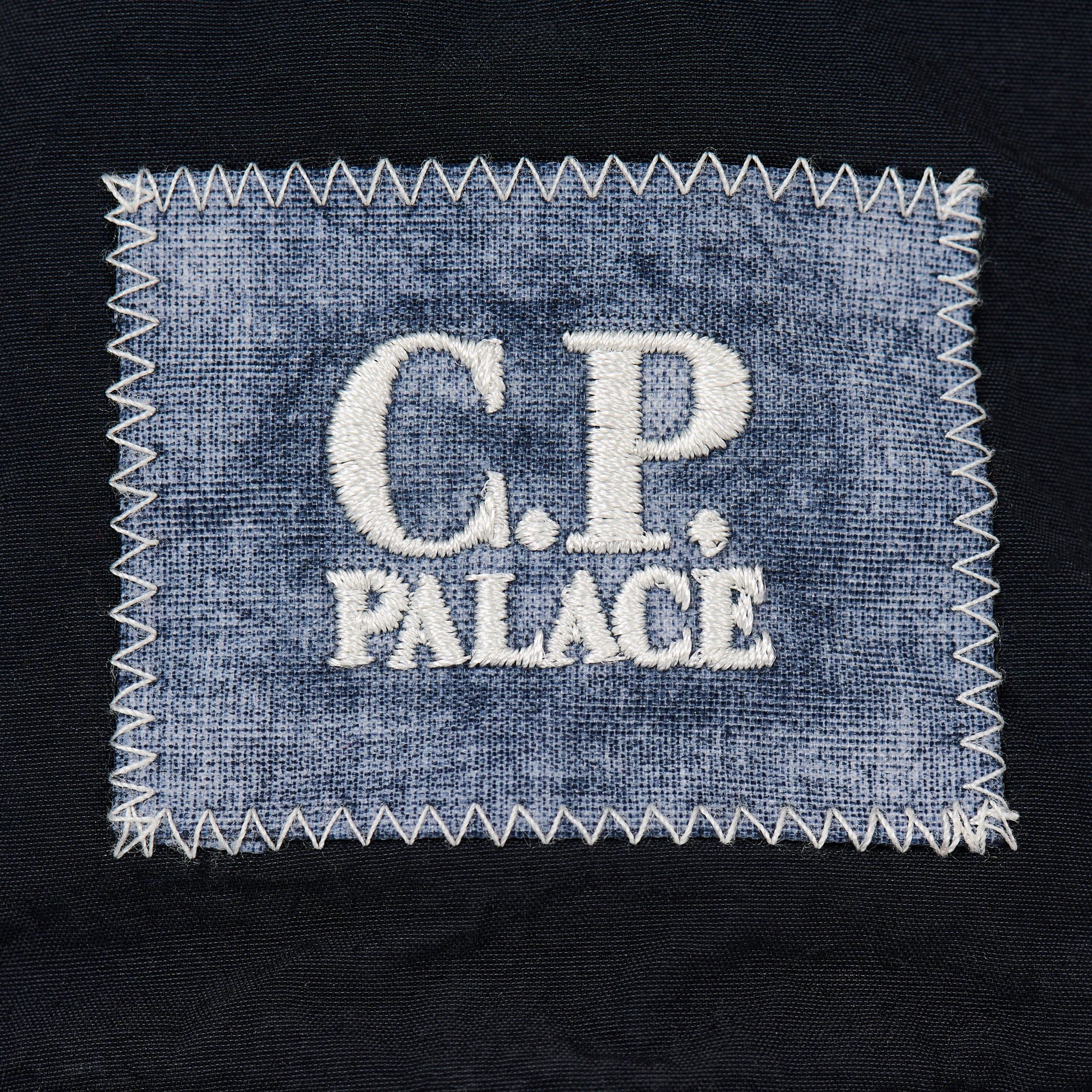 PALACE C.P. COMPANY PLAIN PAPER TOUCH SHOULDER BAG NAVY - 3