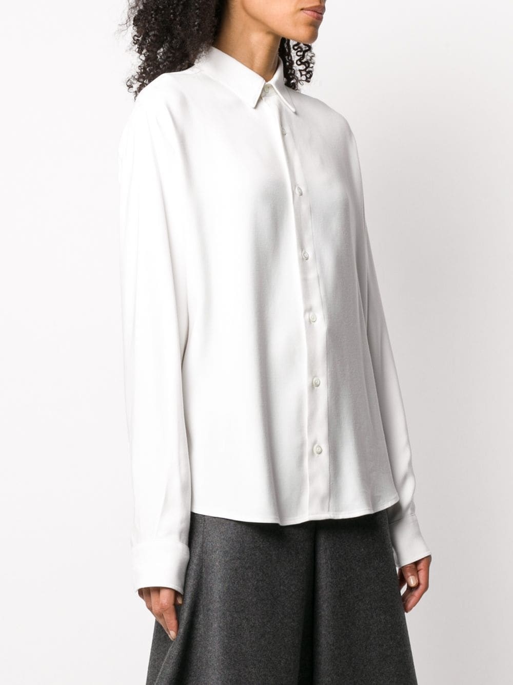 buttoned long-sleeved shirt - 3