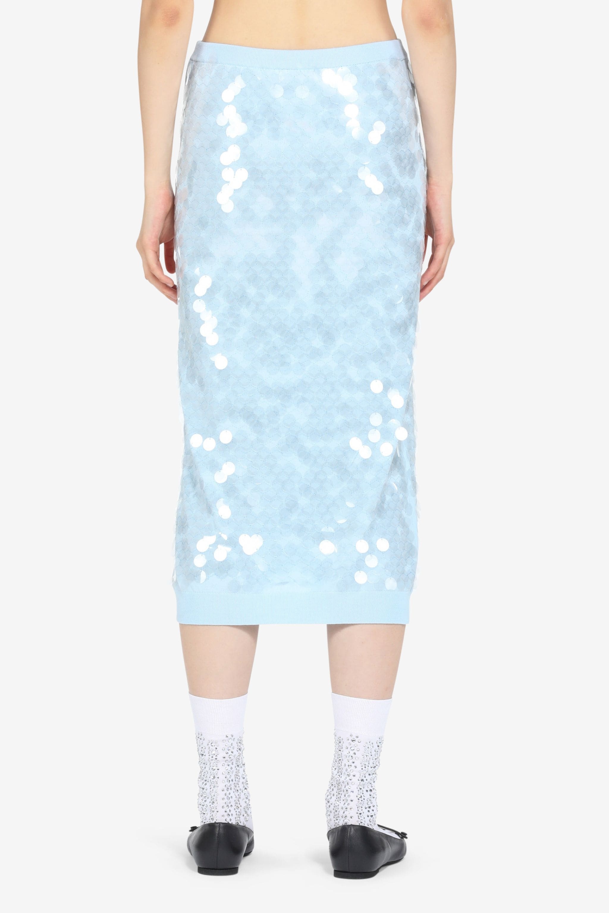 SEQUIN COTTON SKIRT - 2