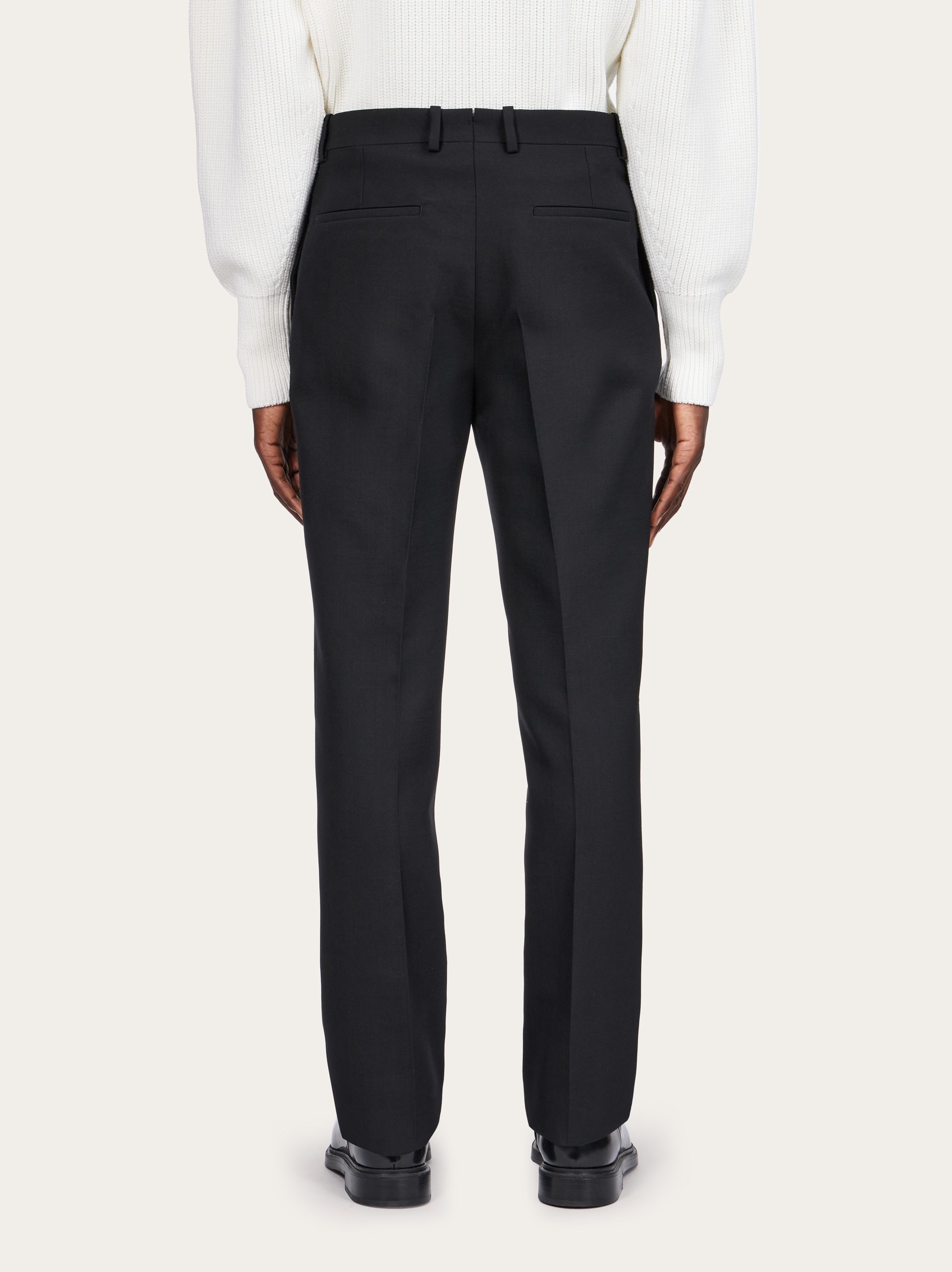 Flat front trouser - 3