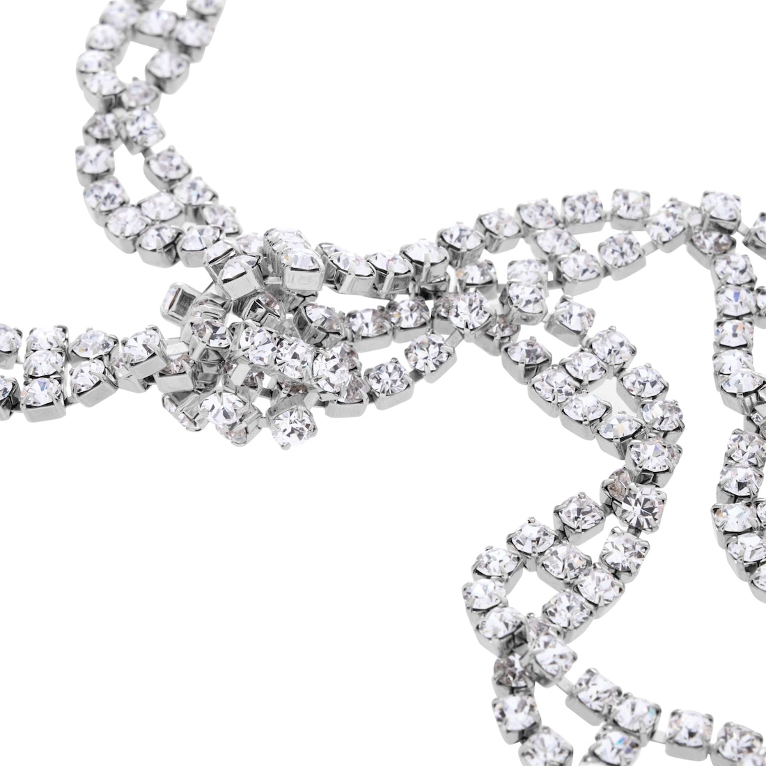Women's Riviera Necklace  in Shiny Silver - 3
