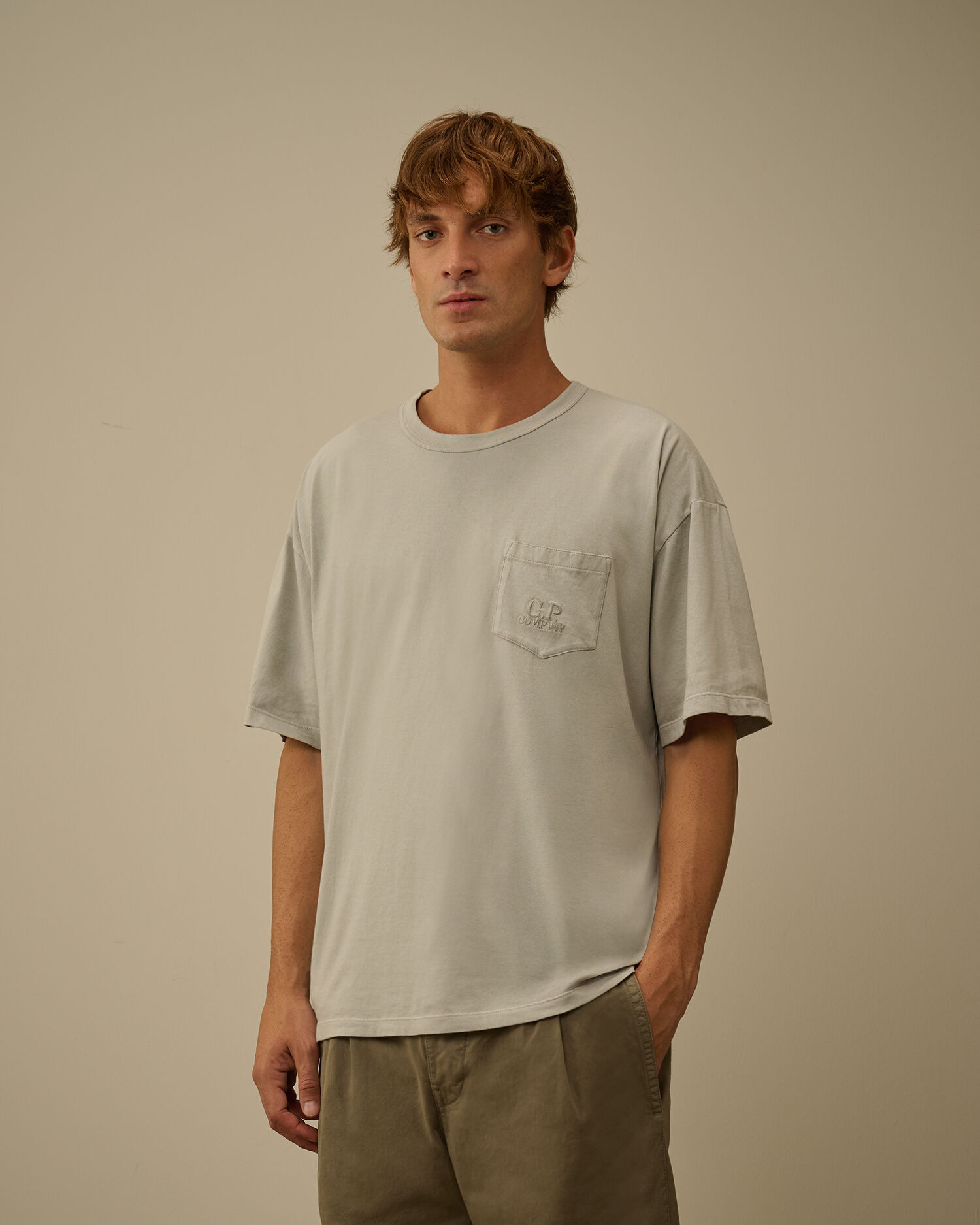 20/1 Jersey Short Sleeve Boxy Chest Pocket T-Shirt - 4