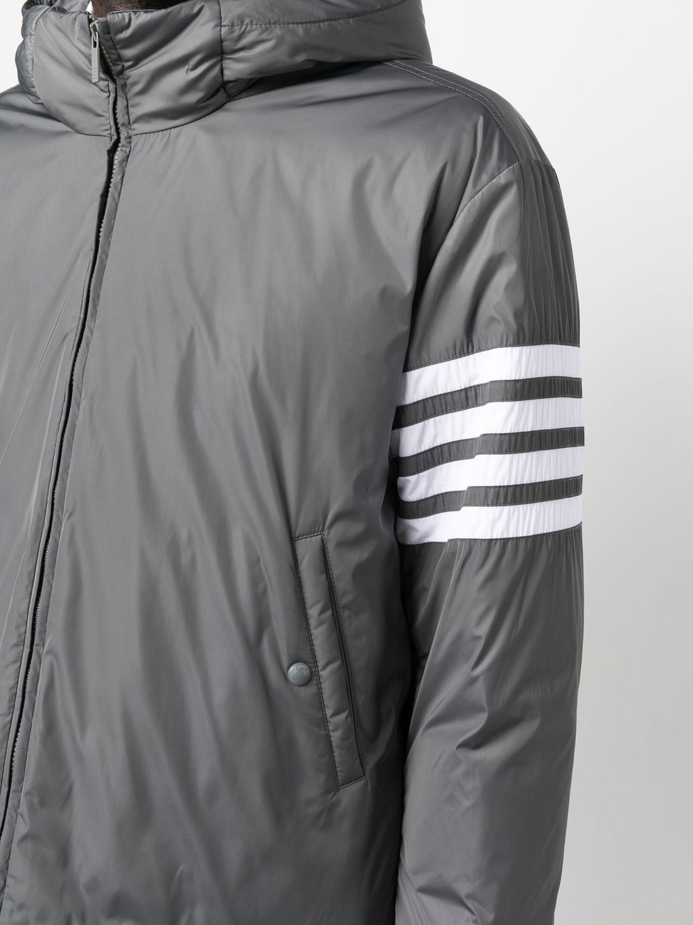 4-Bar stripe padded jacket - 5