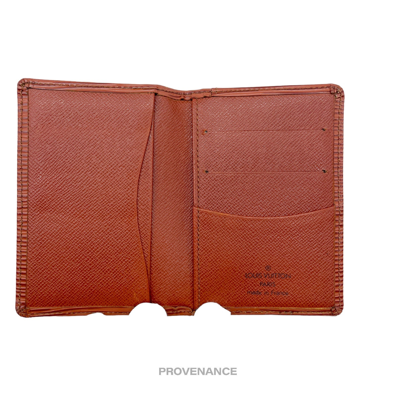 Louis Vuitton Pocket Organizer Wallet - Fawn Epi Leather - 7