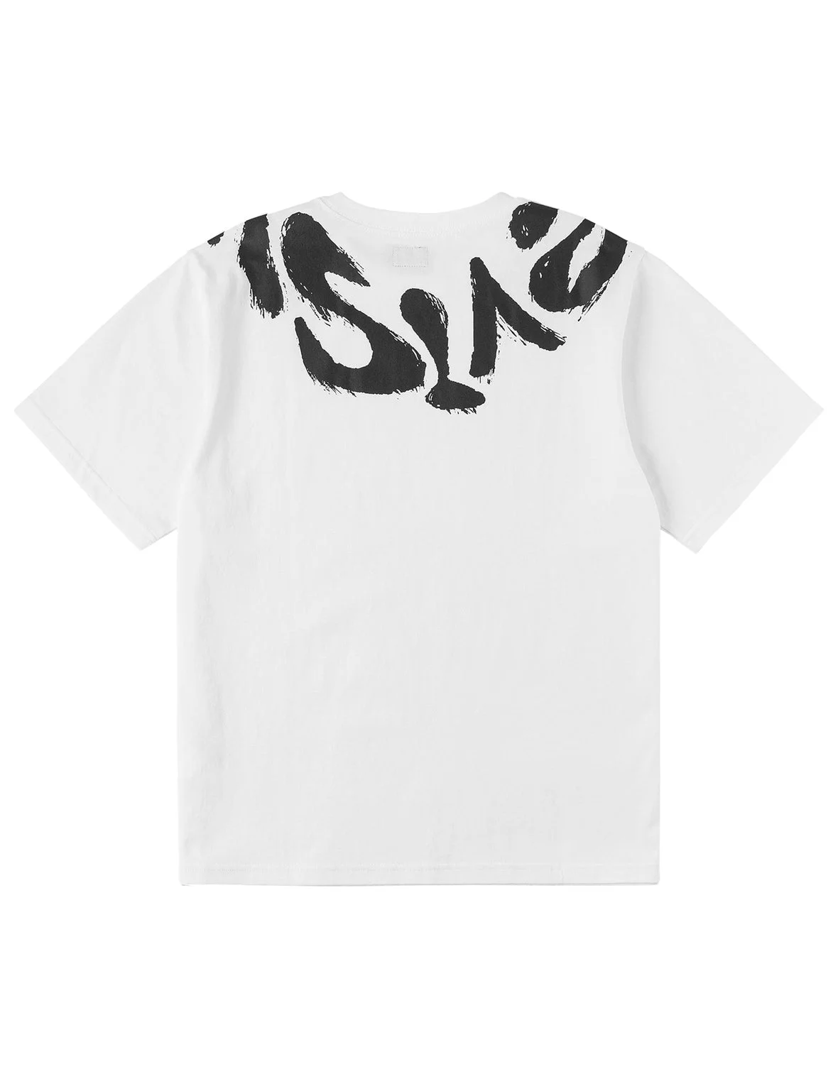 EVISU Brushstroke Cross-shoulder Logo T-Shirt - 1