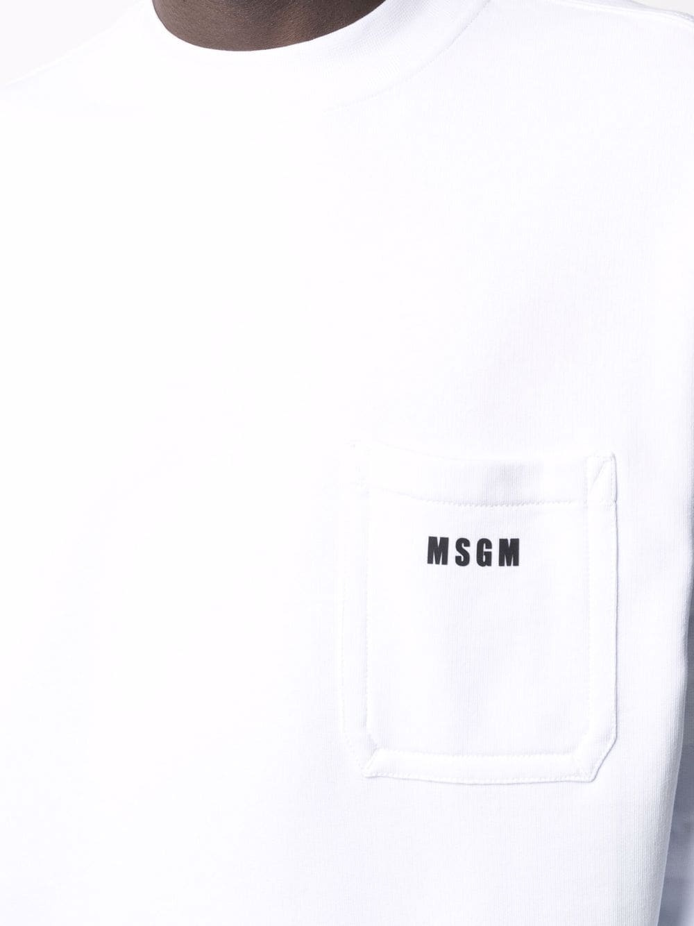 logo pocket sweatshirt - 5