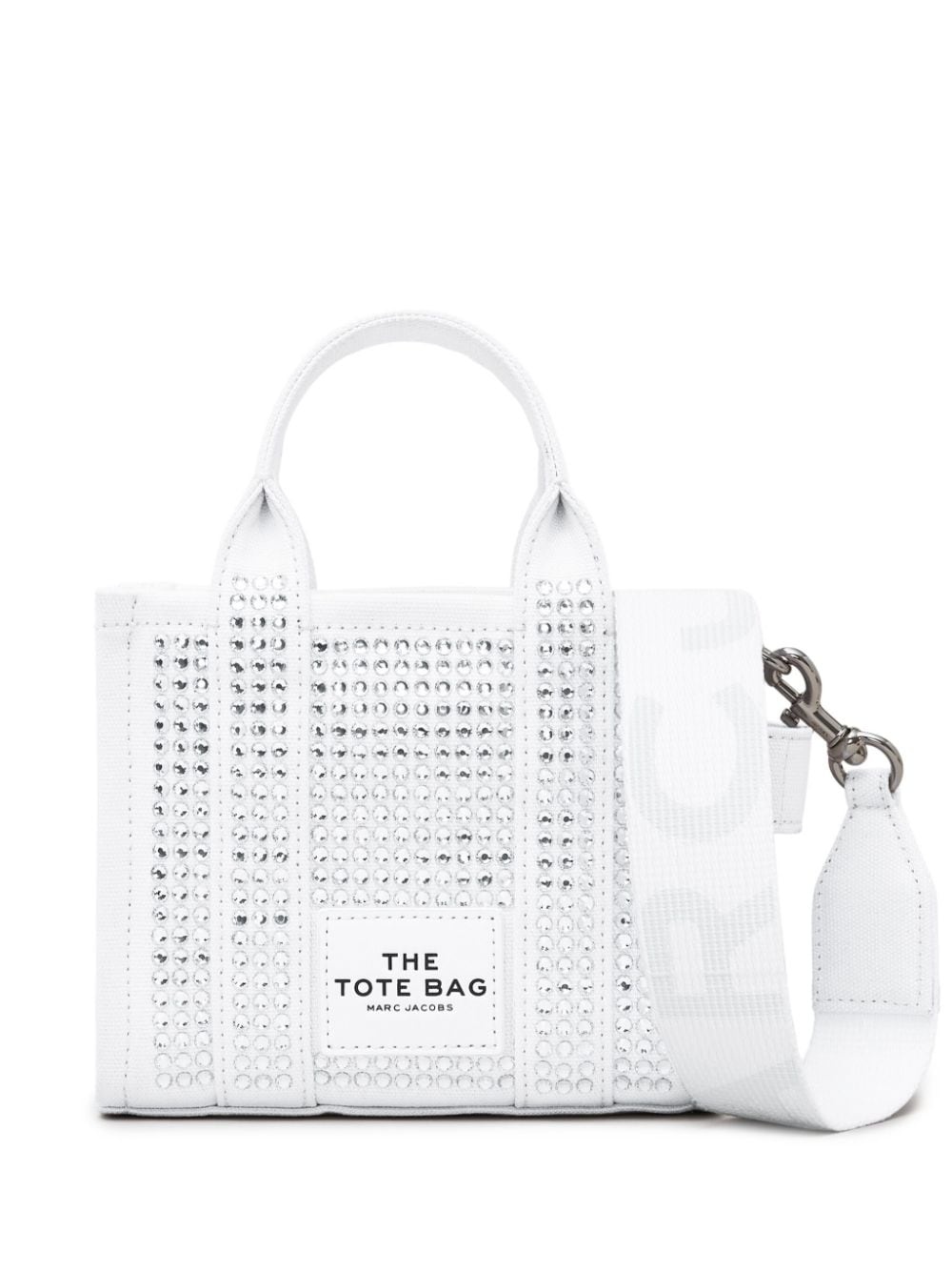 The Crystal Canvas Crossbody Tote bag - 1