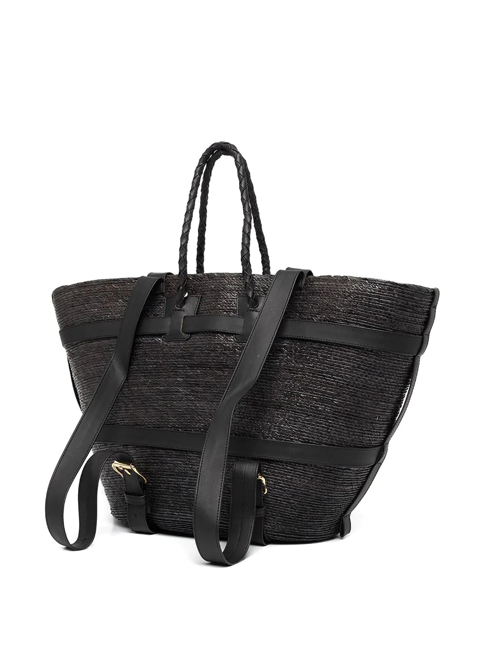 Watermill raffia backpack - 3