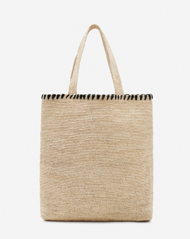 LANVIN RAFFIA TOTE BAG 4