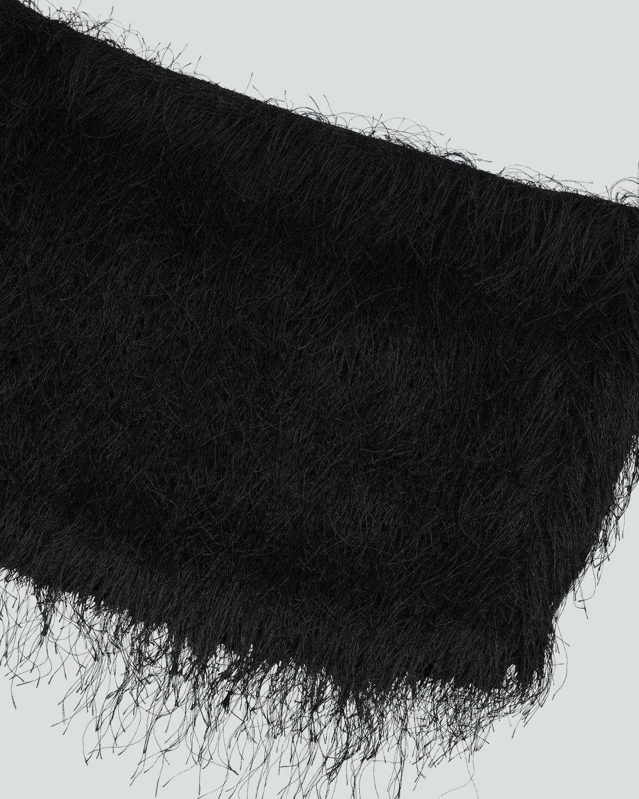 MICRO FRINGE SKIRT WIDOW - 4