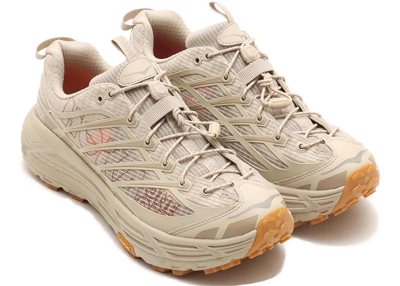 Hoka One One Mafate Three 2 Grid JP atmos Exclusive Linen - 1