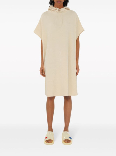 Burberry Towelling hooded cotton dress outlook