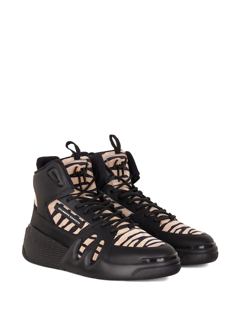 high-top animal sneakers - 2