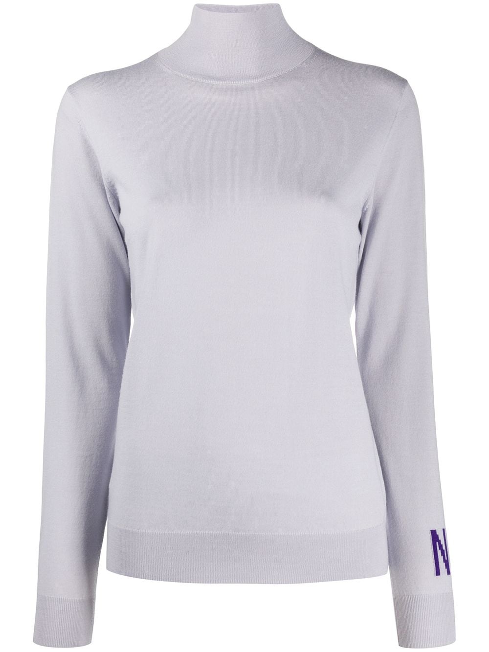 logo-cuff jumper - 1