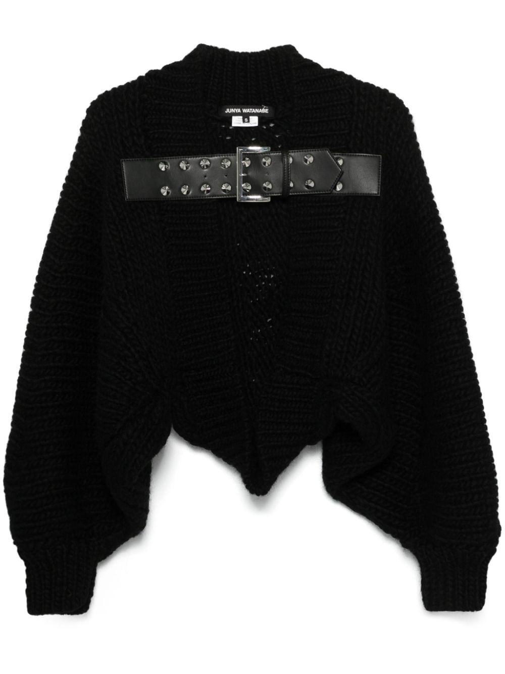 belted cardigan - 1