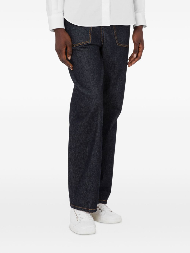 patch-pocket denim jeans 1