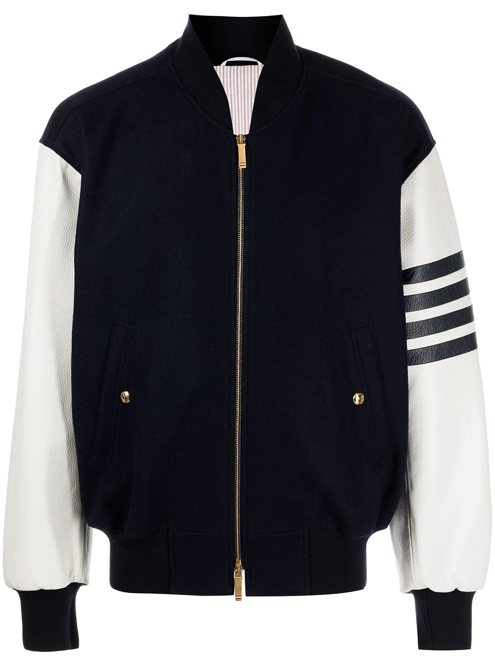 4-Bar stripe bomber jacket - 1