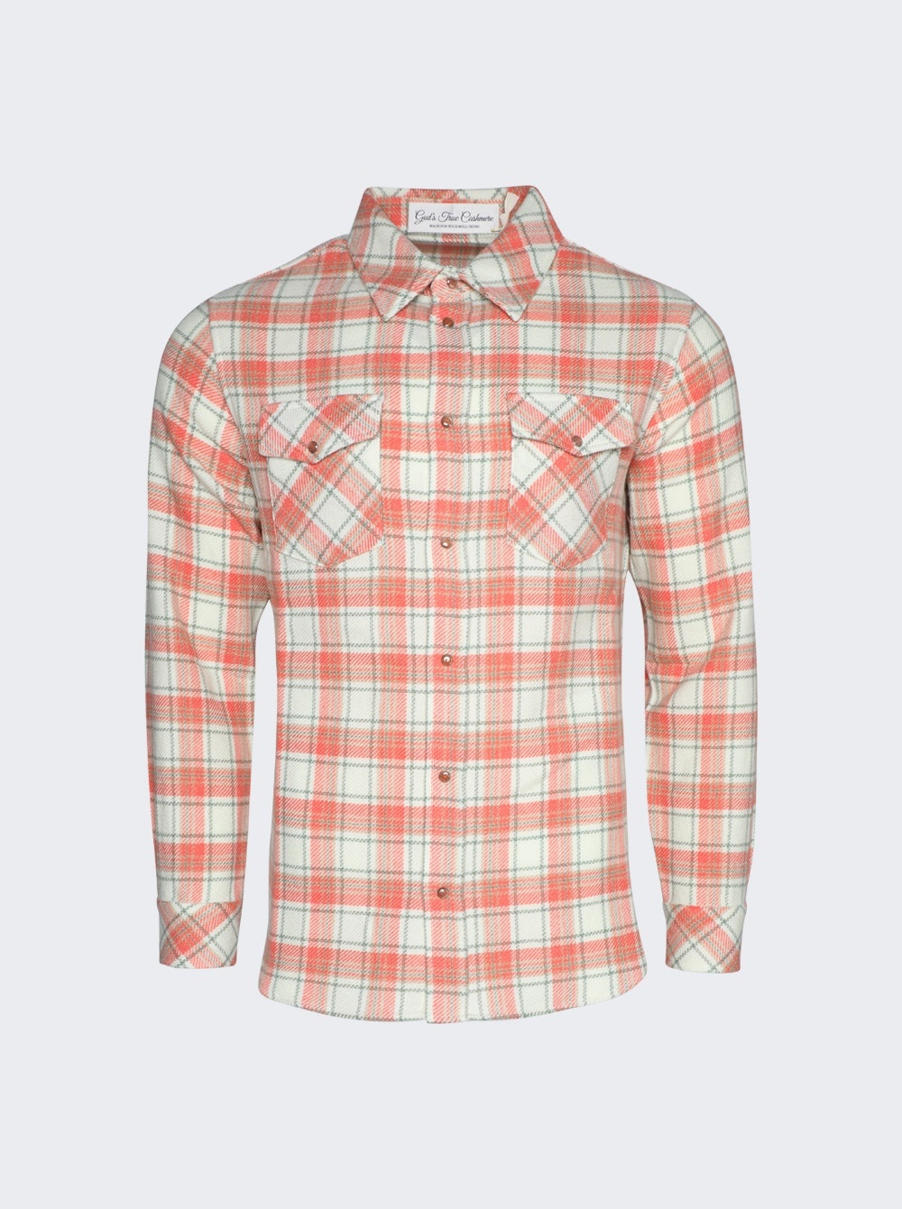 Tartan Shirt Red Rock - 1
