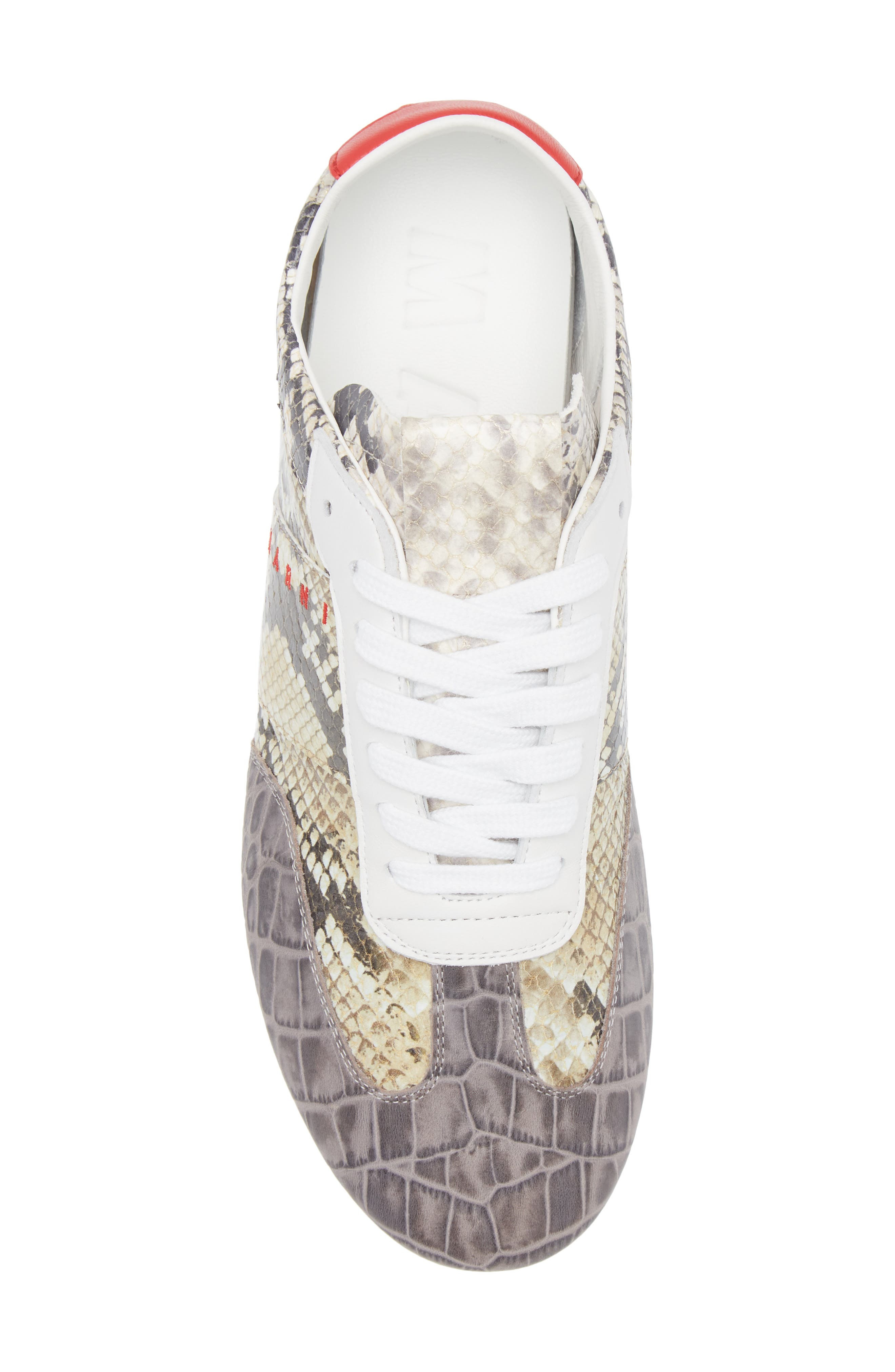 Marni Low Profile Sneaker in Beige/Grey Multicolor at Nordstrom - 5
