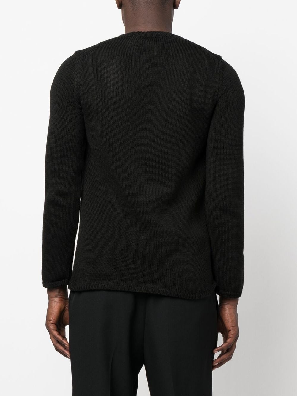CREW-NECK REVERSIBLE JUMPER - 3