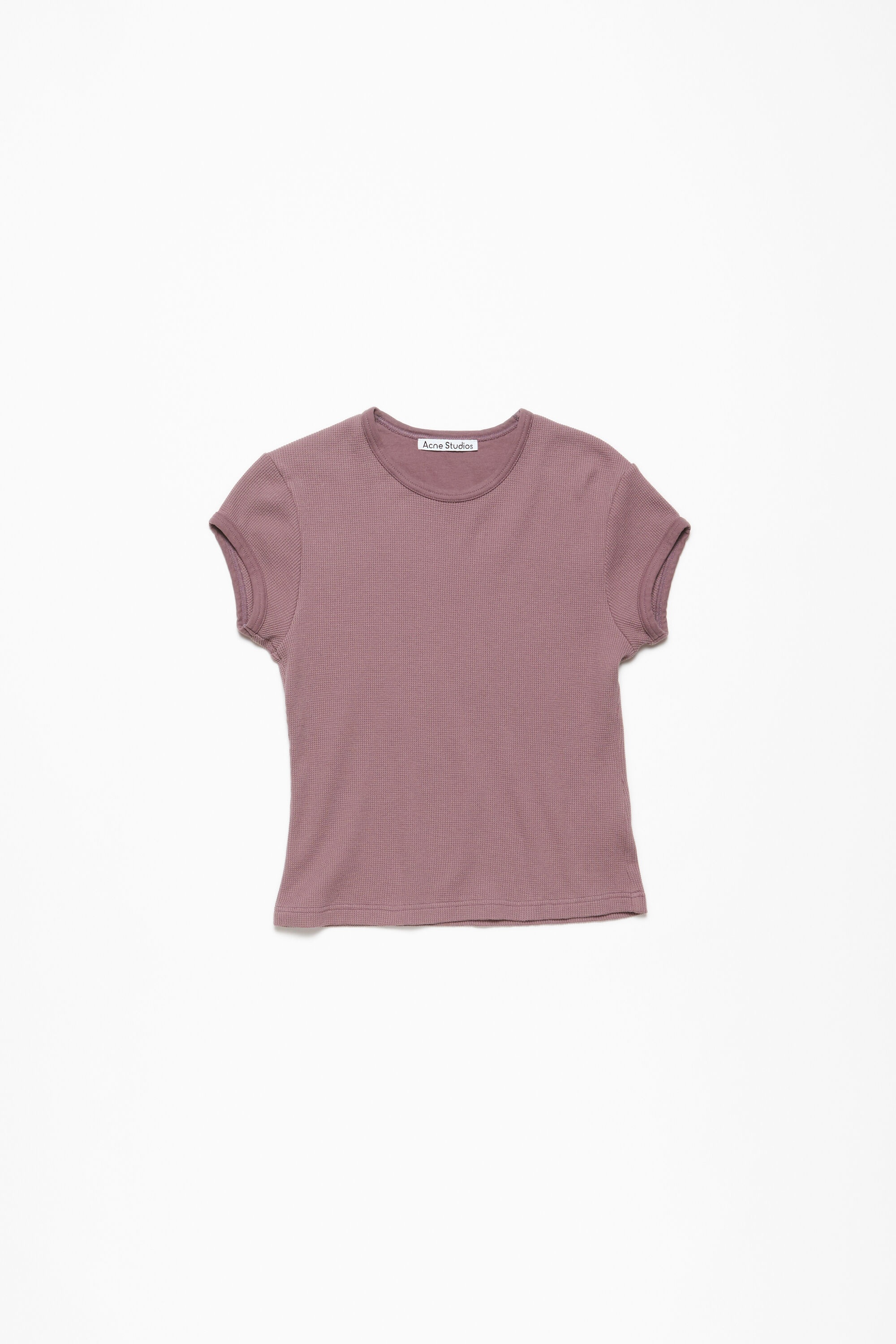 T-shirt - Fitted unisex fit - Plum purple - 1