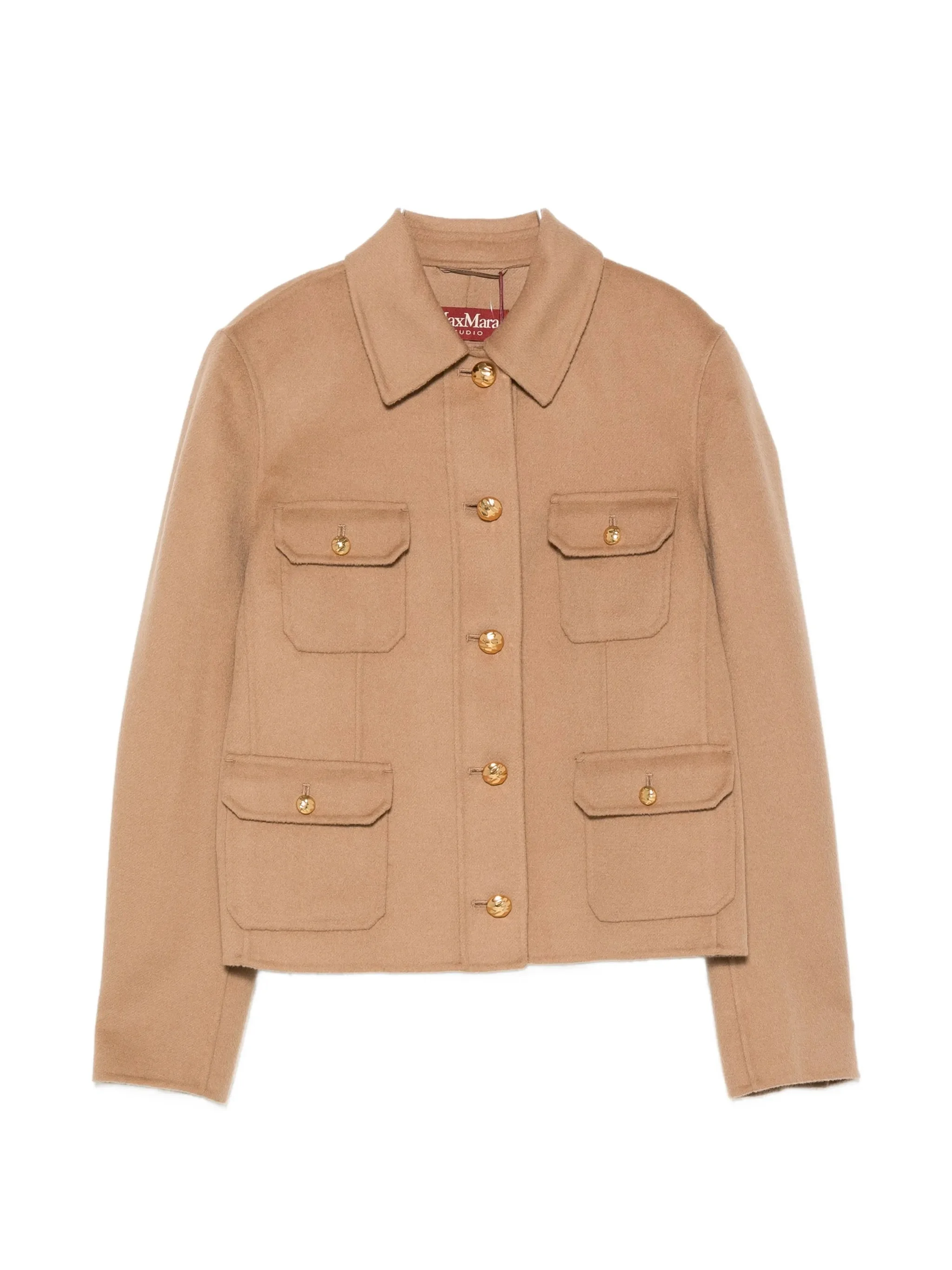 Max Mara Studio Button-up Utility Jacket - 1