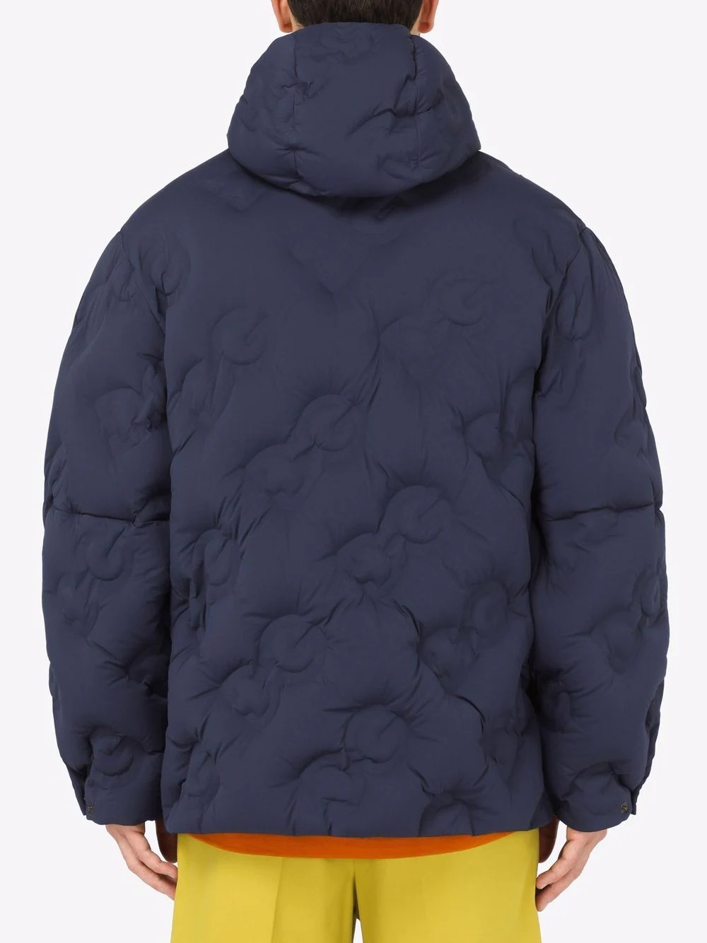 quilted DG logo coat - 4