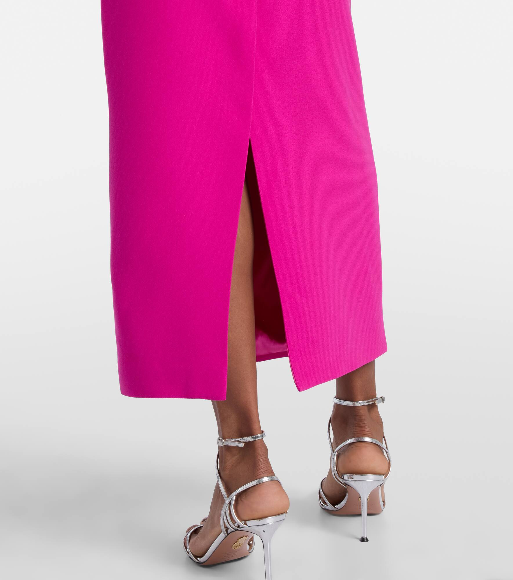 Halterneck maxi dress - 5
