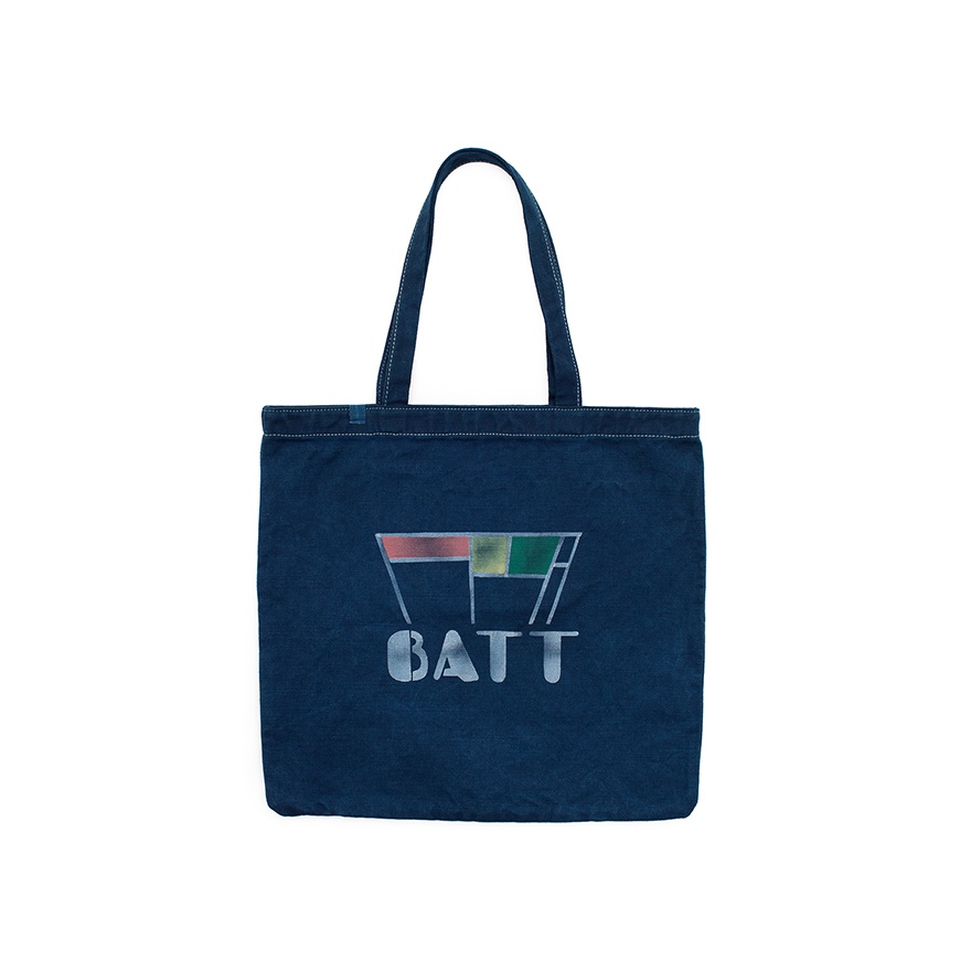 CANVAS TOTE L DK.INDIGO - 1