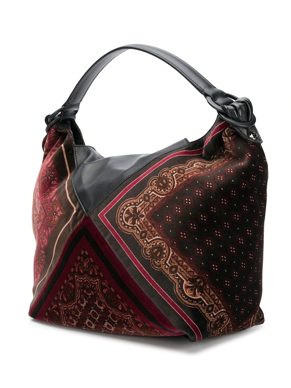 paisley-print shoulder bag  - 3