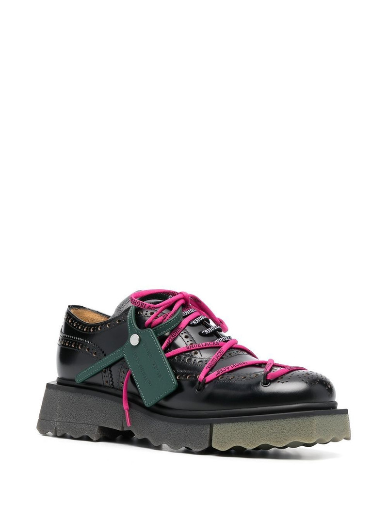 Off-White x Church's Burwood leather brogues outlook