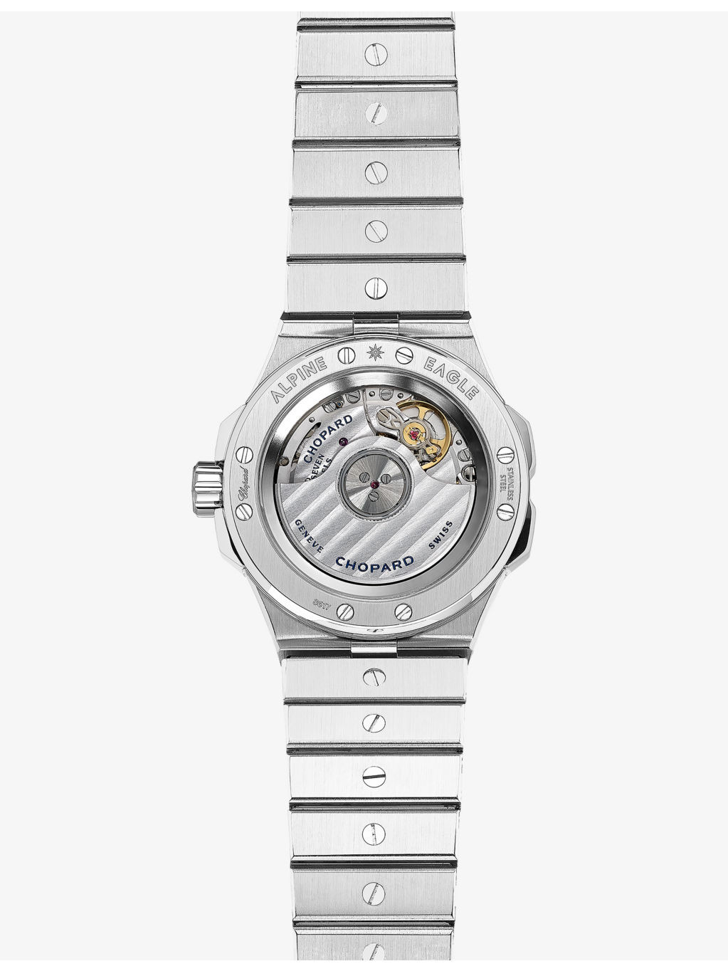 298617-3002 Alpine Eagle stainless-steel and 0.57ct diamond automatic watch - 2