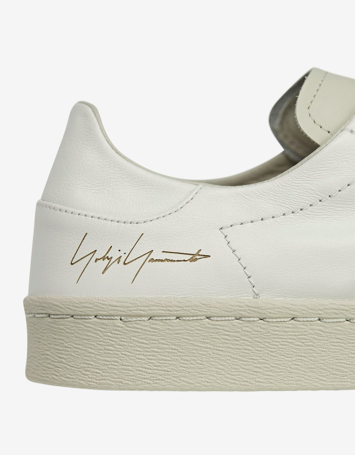 Y-3 White Superstar Trainers - 7