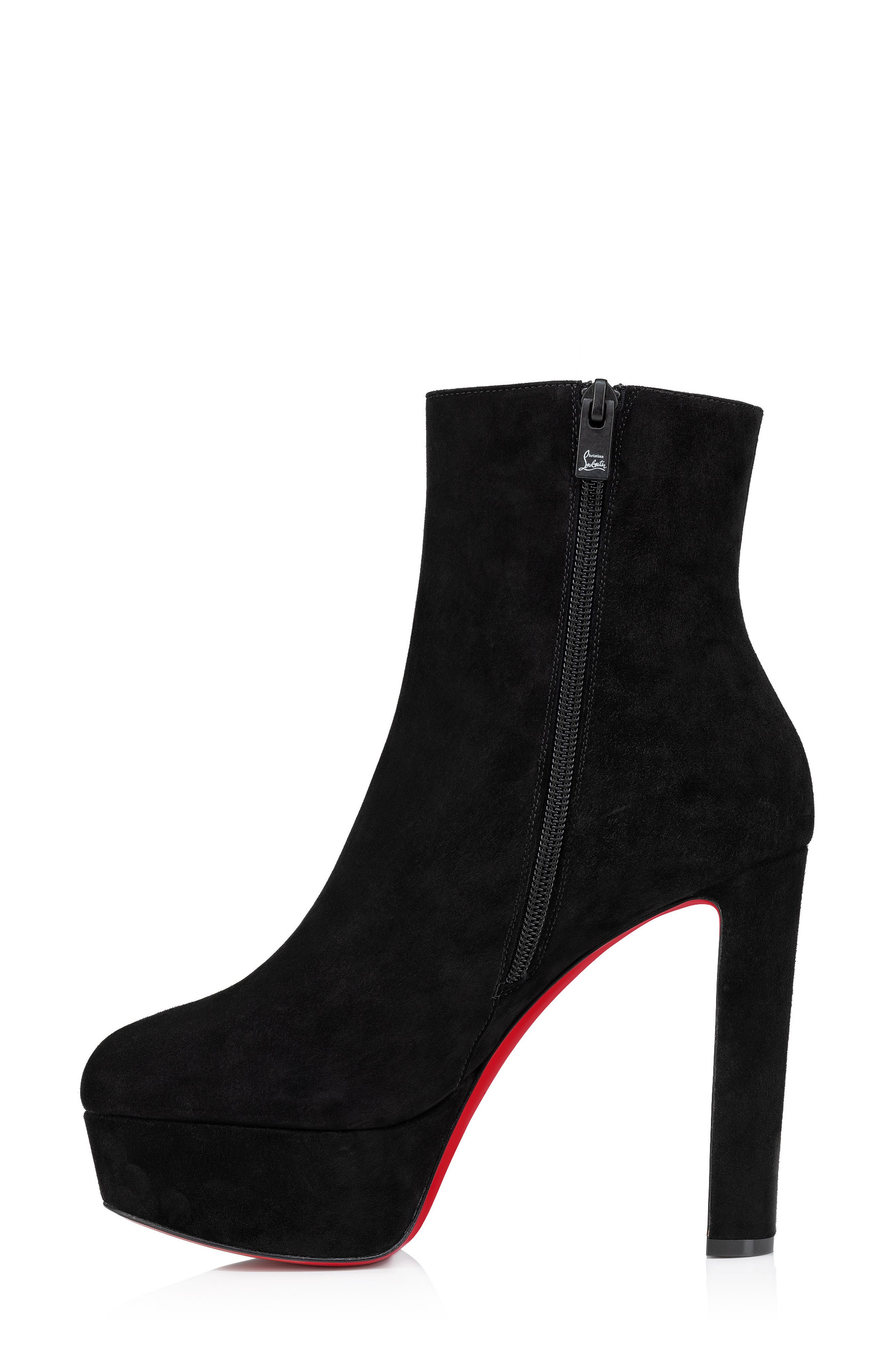 Christian Louboutin Loo Platform Bootie in Black at Nordstrom - 8