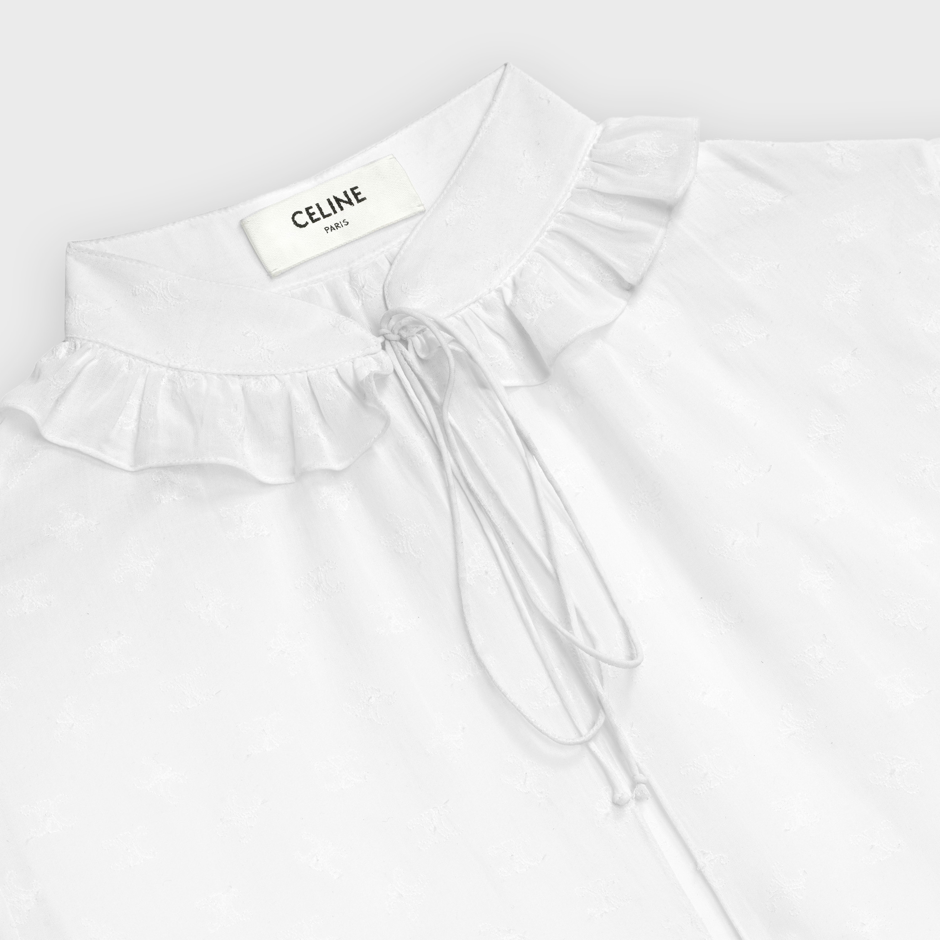 BLOUSE IN COTTON VOILE - 3