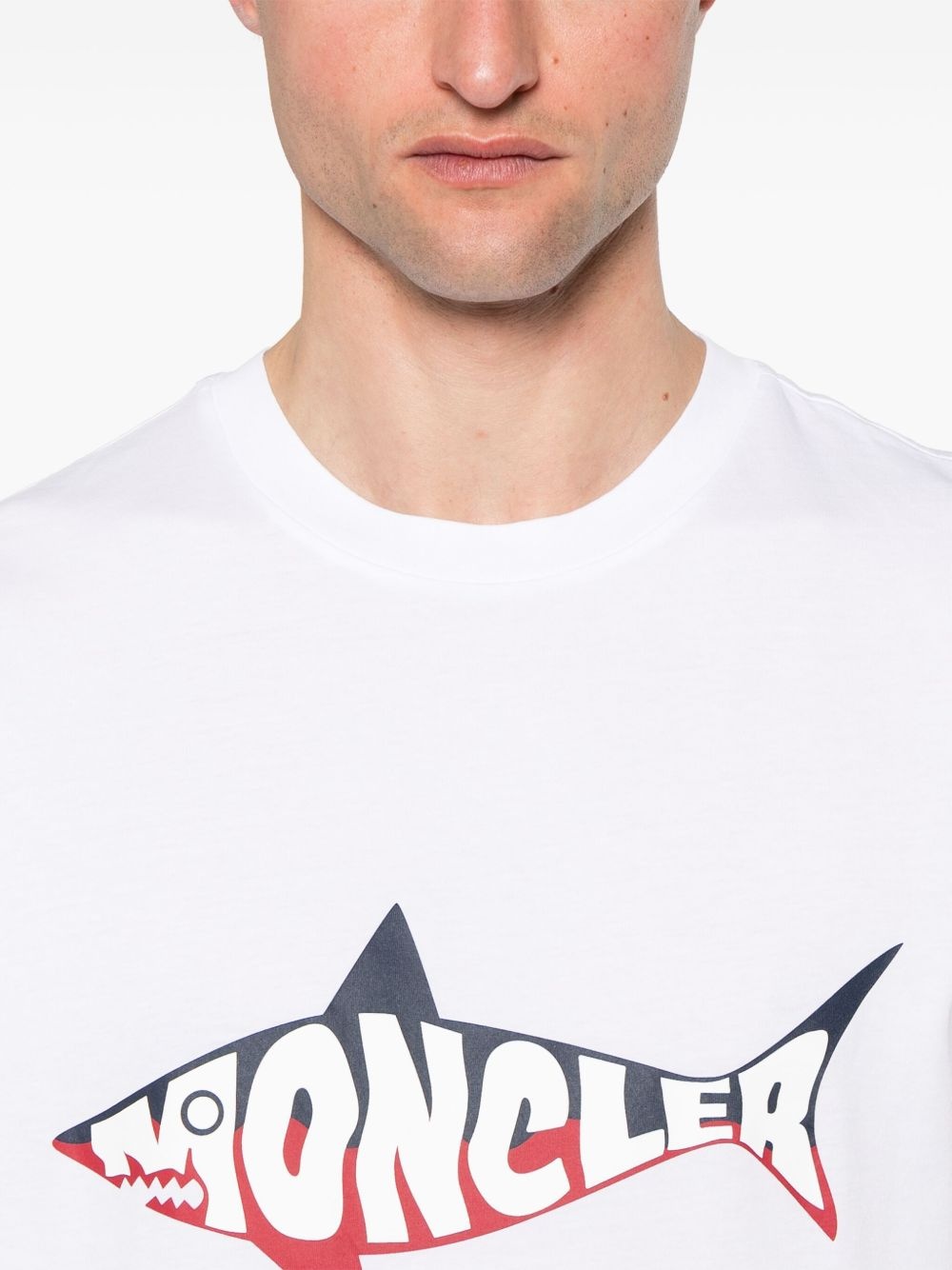 logo-print cotton t-shirt - 4