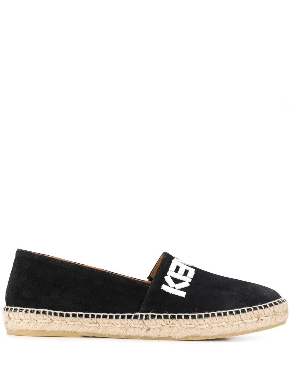 logo appliqué espadrilles - 1