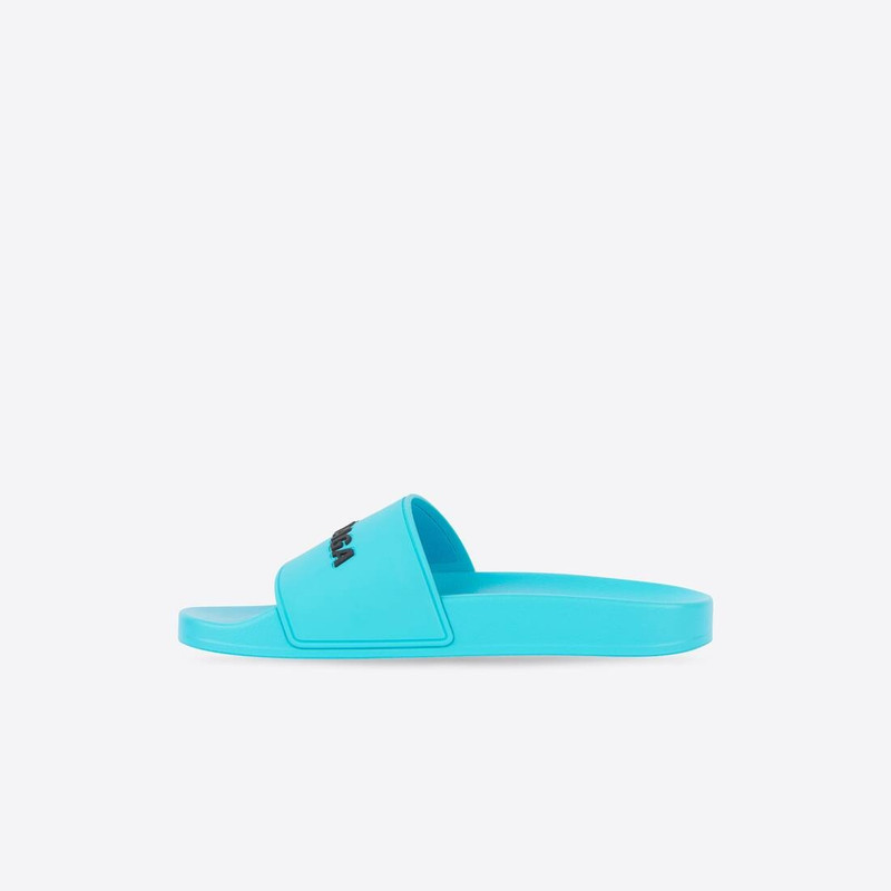 Men's Pool Slide Sandal in Blue 4