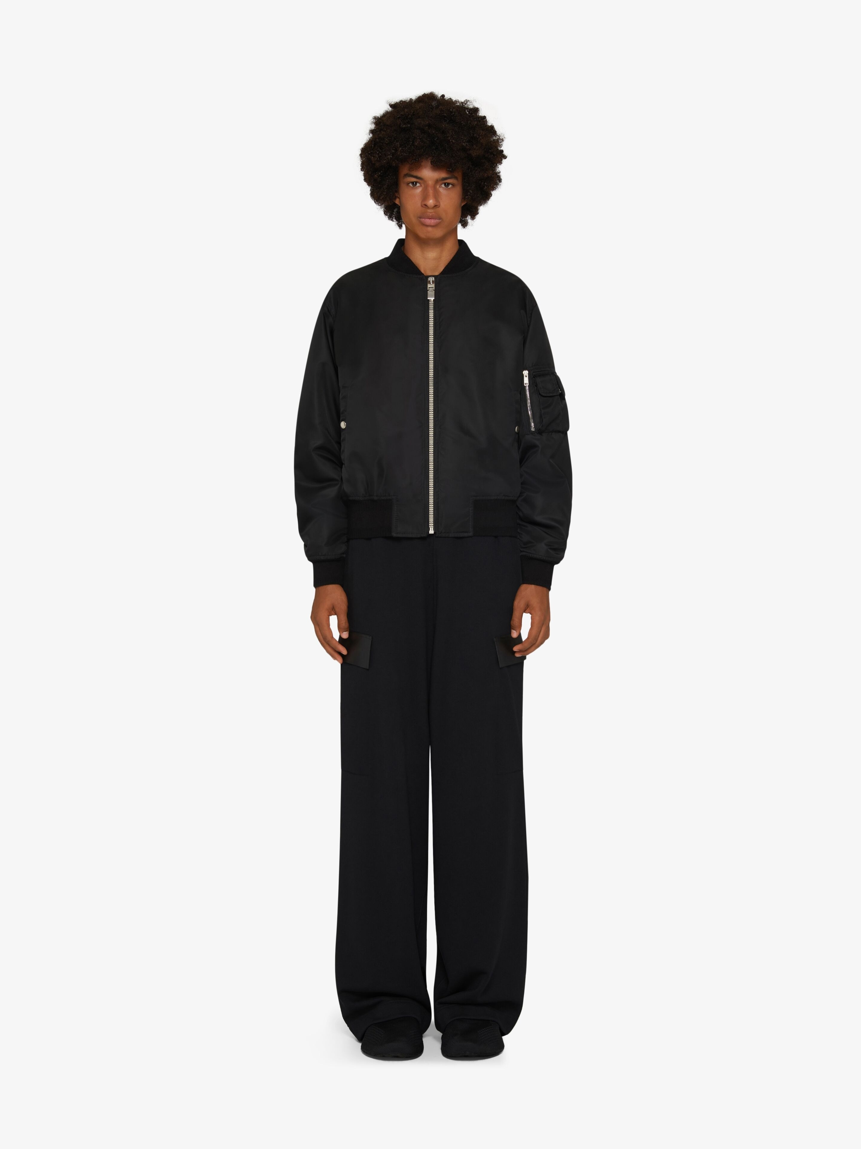 MULTI-POCKET BOMBER JACKET - 2