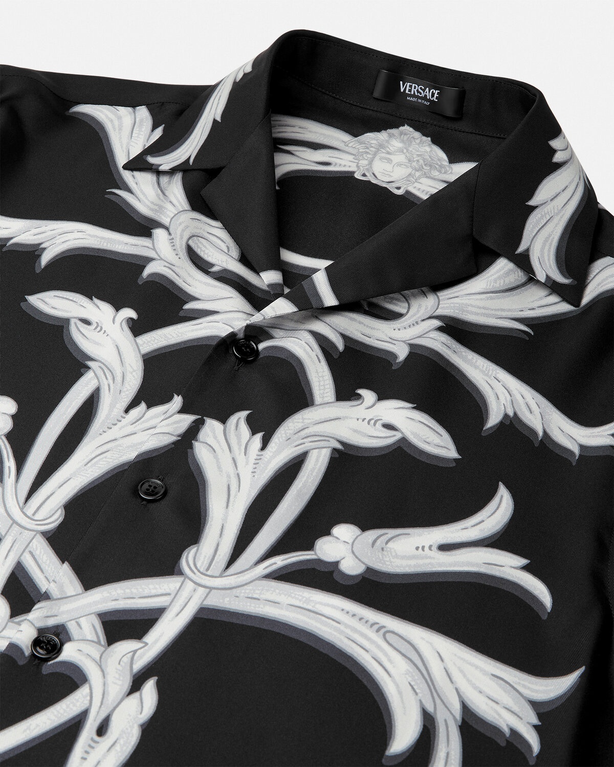 Acanthus Leaves Silk Shirt - 2